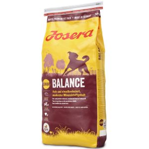 JOSERA Balance (1 x 15 kg) | fett- und eiweißreduziertes Hundefutter für Senioren | glutenfrei | Super Premium Trockenfutter für ältere Hunde | 1er Pack